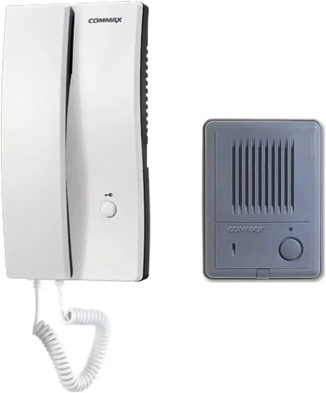 نظام الإنتركم الصوتي Commax | DP-2S/DR-2K هو نظام اتصال ثنائي الاتجاه للأبواب.