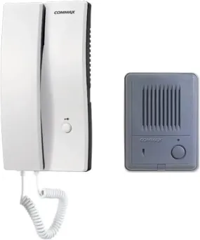 نظام الإنتركم الصوتي Commax | DP-2S/DR-2K هو نظام اتصال ثنائي الاتجاه للأبواب.
