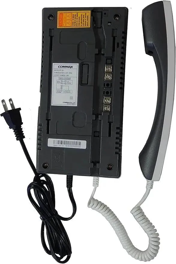 نظام الإنتركم الصوتي Commax | DP-2S/DR-2K هو نظام اتصال ثنائي الاتجاه للأبواب.