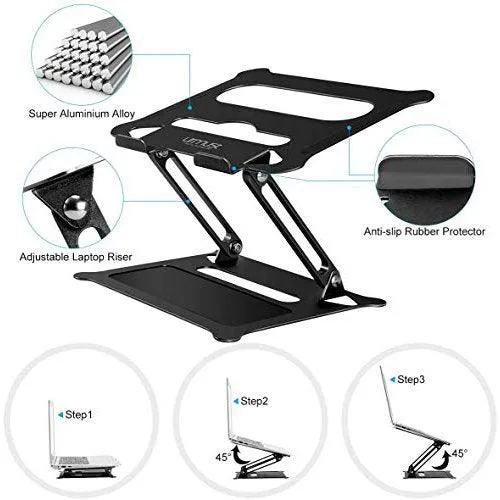 10 - 17" Laptop Stand for Table,Ergonomic Laptop Stand,Computer Riser