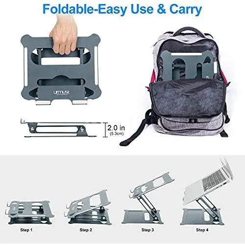 10 - 17" Laptop Stand for Table,Ergonomic Laptop Stand,Computer Riser