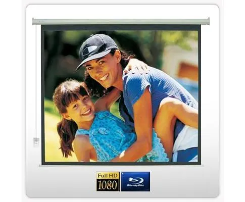 100" Electric Motorised Projector Screen Tv  Remote
