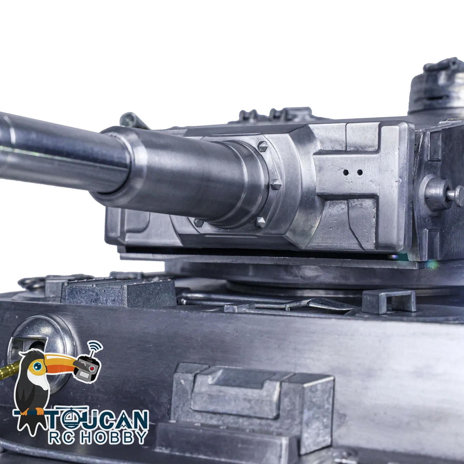 1/16 2.4G Mato 100% Metal German Tiger I BB Shooting RTR Radio Controlled Ready-To-Run Tank 1220 Main Board Gearbox Tracks 360Degrees