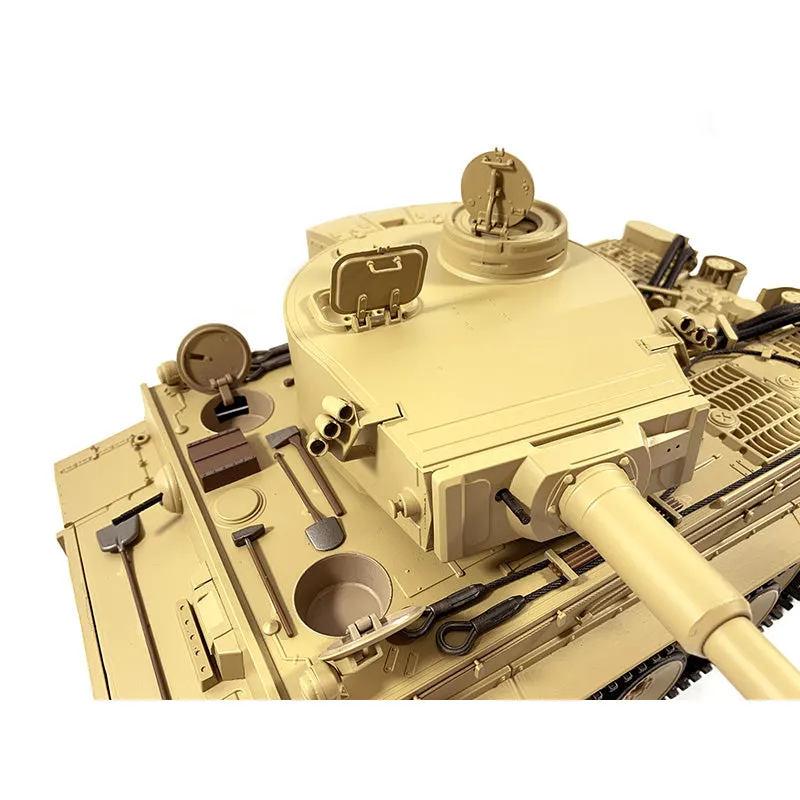 1/16 2.4G Mato 100% Metal German Tiger I BB Shooting RTR Radio Controlled Ready-To-Run Tank 1220 Main Board Gearbox Tracks 360Degrees