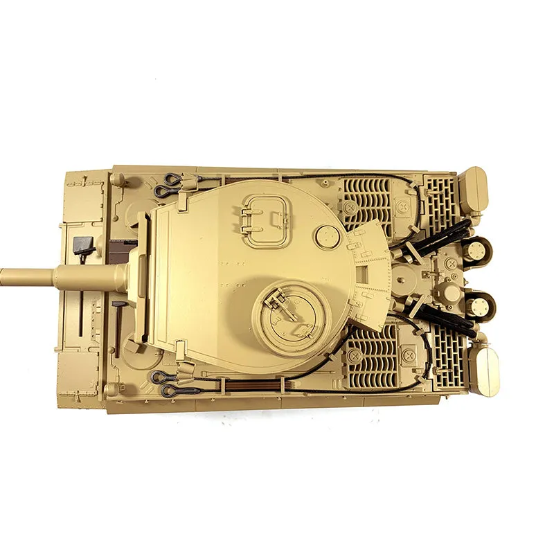 1/16 2.4G Mato 100% Metal German Tiger I BB Shooting RTR Radio Controlled Ready-To-Run Tank 1220 Main Board Gearbox Tracks 360Degrees