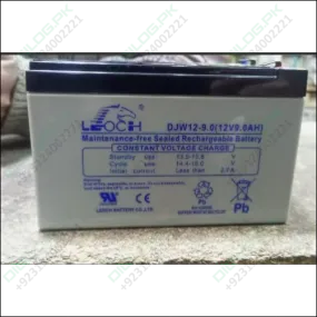 12V 9A DC Battery