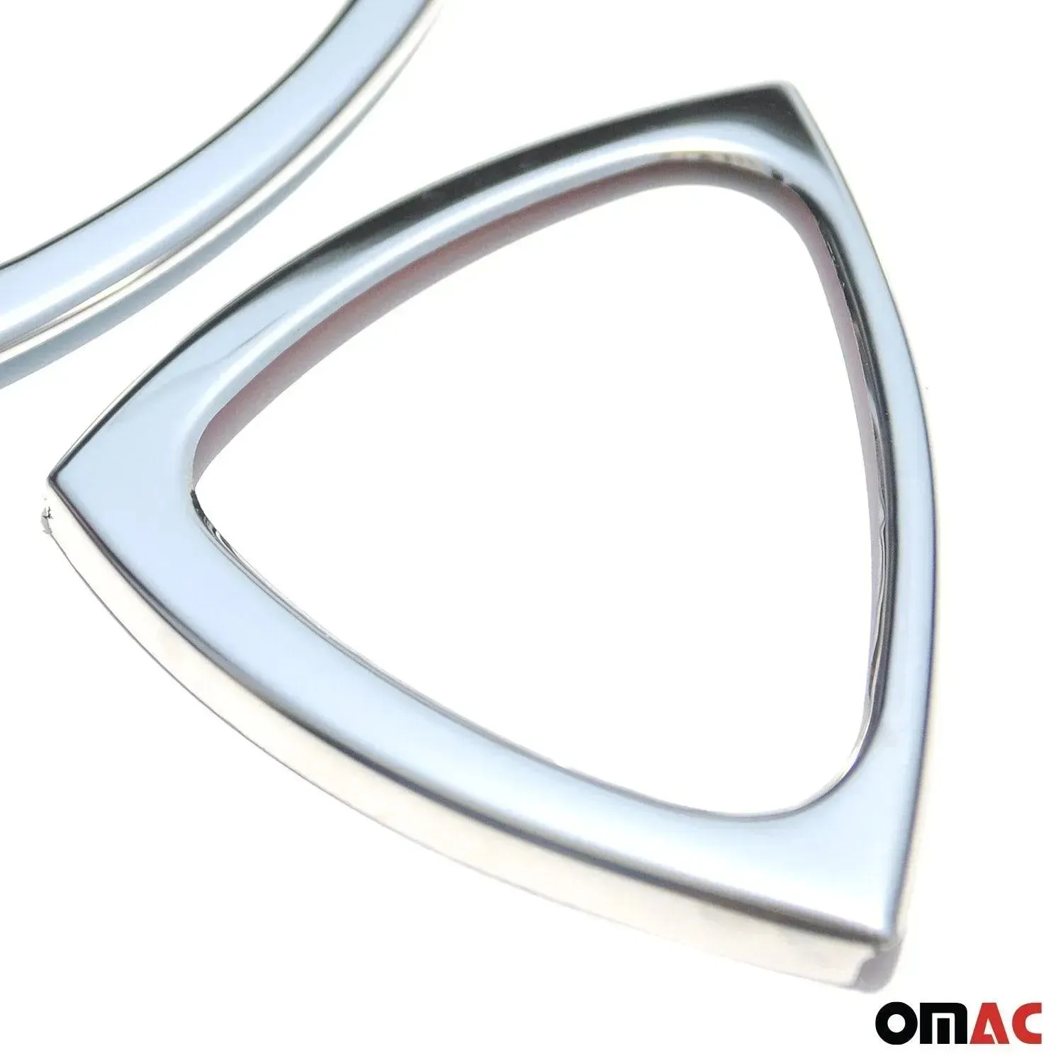 1998-2007 Smart ForTwo Car Door Handle Cover Protector Steel Chrome 2 Pcs