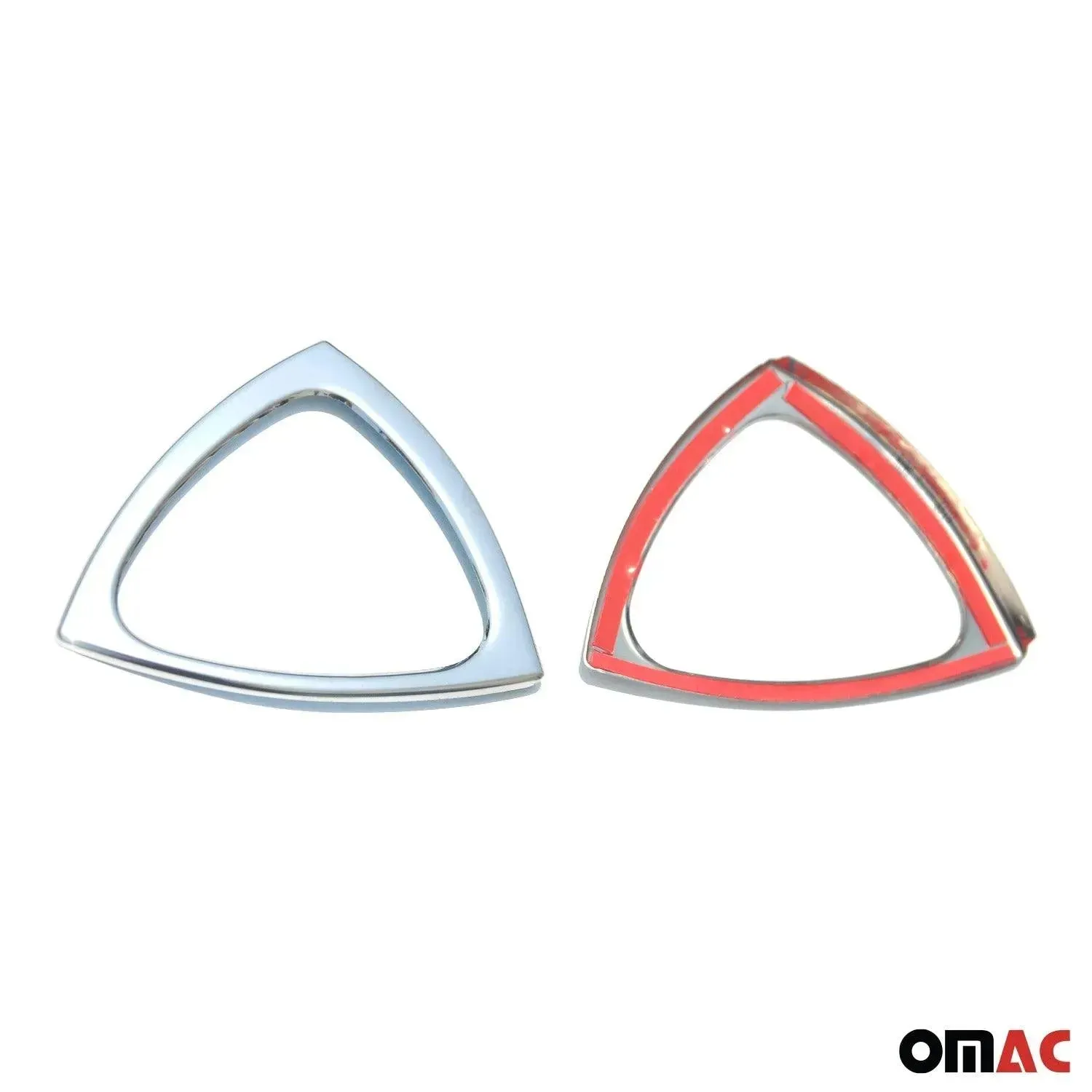 1998-2007 Smart ForTwo Car Door Handle Cover Protector Steel Chrome 2 Pcs