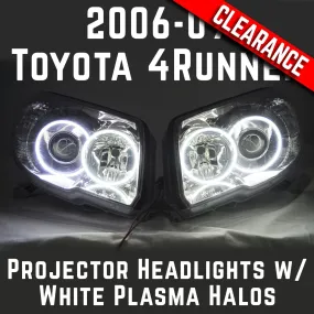 2006-09 Toyota 4Runner Sport Projector Headlights // ORACLE Plasma White Halos