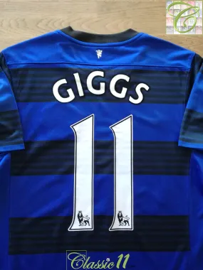 2011/12 Man Utd Away Premier League Football Shirt Giggs #11 (S)