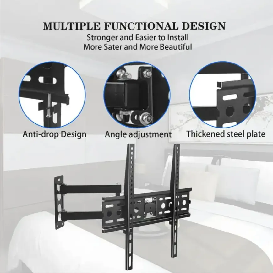 26"-55" Flat-Panel Led Tilt Tv Wall Mount Bracket Ns-814