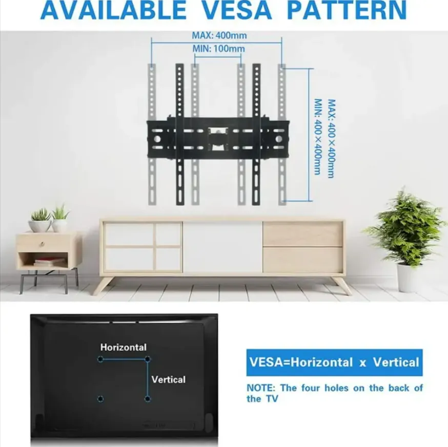 26"-55" Flat-Panel Led Tilt Tv Wall Mount Bracket Ns-814