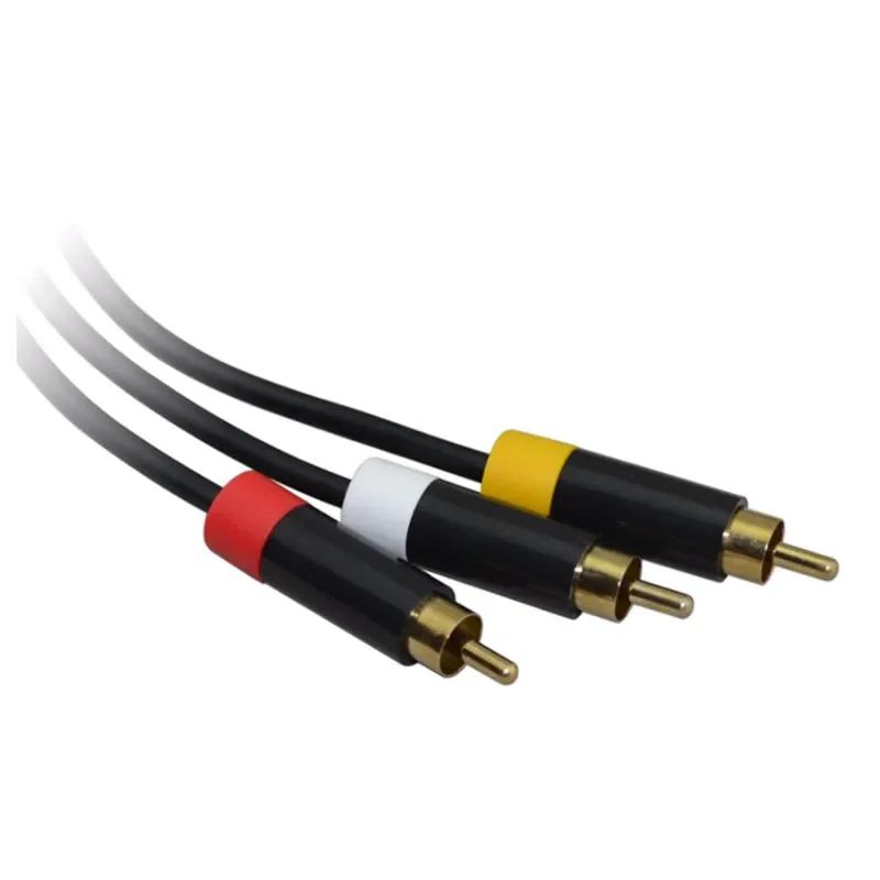 3.5Mm Jack To 3 Rca Male Plug Stereo Audio Video Cable Ab-S055