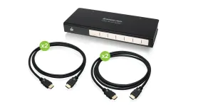 4-Port 4K HDMI Splitter Kit