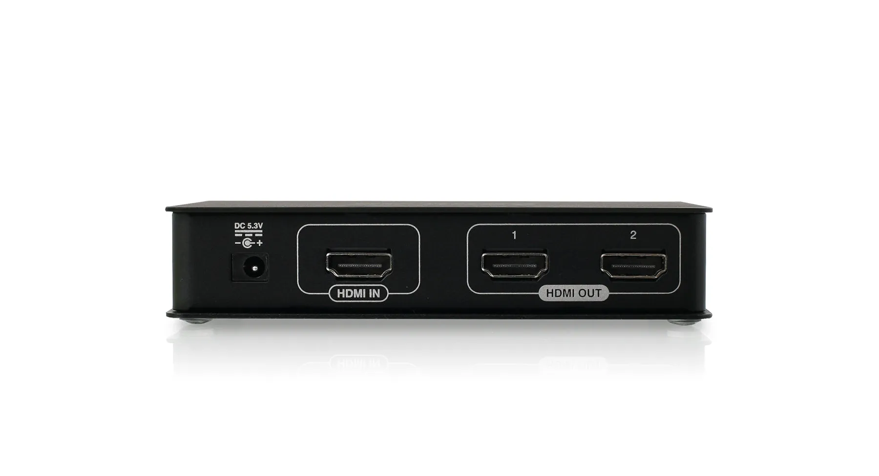 4K Ultra HD 2-Port Splitter with HDMI Connectors