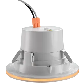 6 Inch LED Downlight with NightLightR Trim, 11 Watt, 120V, Selectable CCT