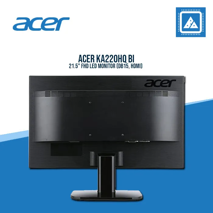 ACER KA220HQ BI 21.5" FHD LED MONITOR (DB15, HDMI)