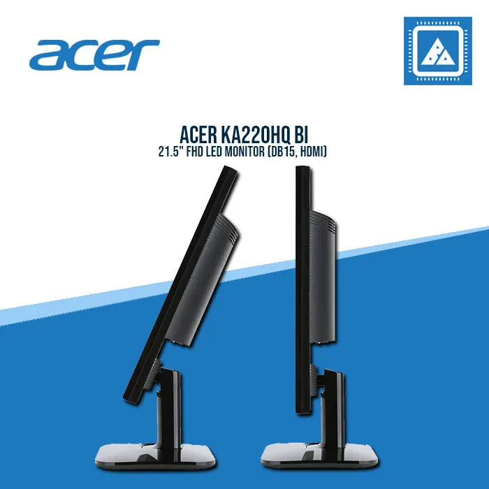 ACER KA220HQ BI 21.5" FHD LED MONITOR (DB15, HDMI)