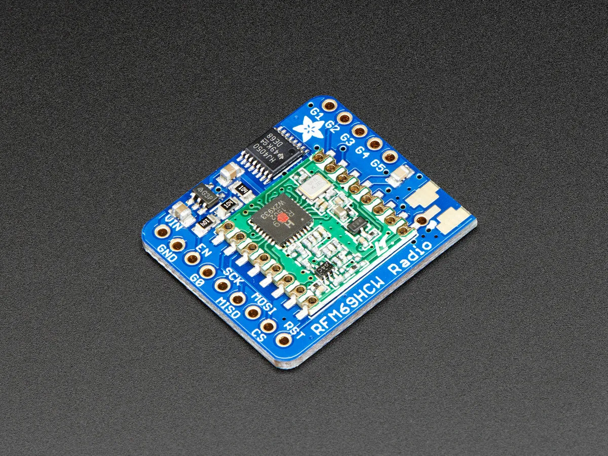 Adafruit RFM69HCW Transceiver Radio Breakout - 433 MHz - RadioFruit