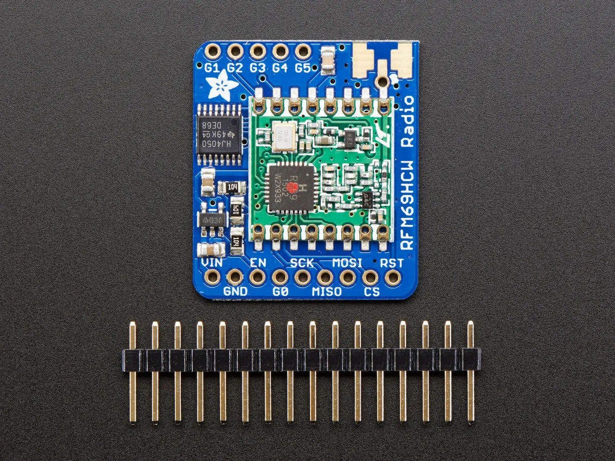 Adafruit RFM69HCW Transceiver Radio Breakout - 433 MHz - RadioFruit