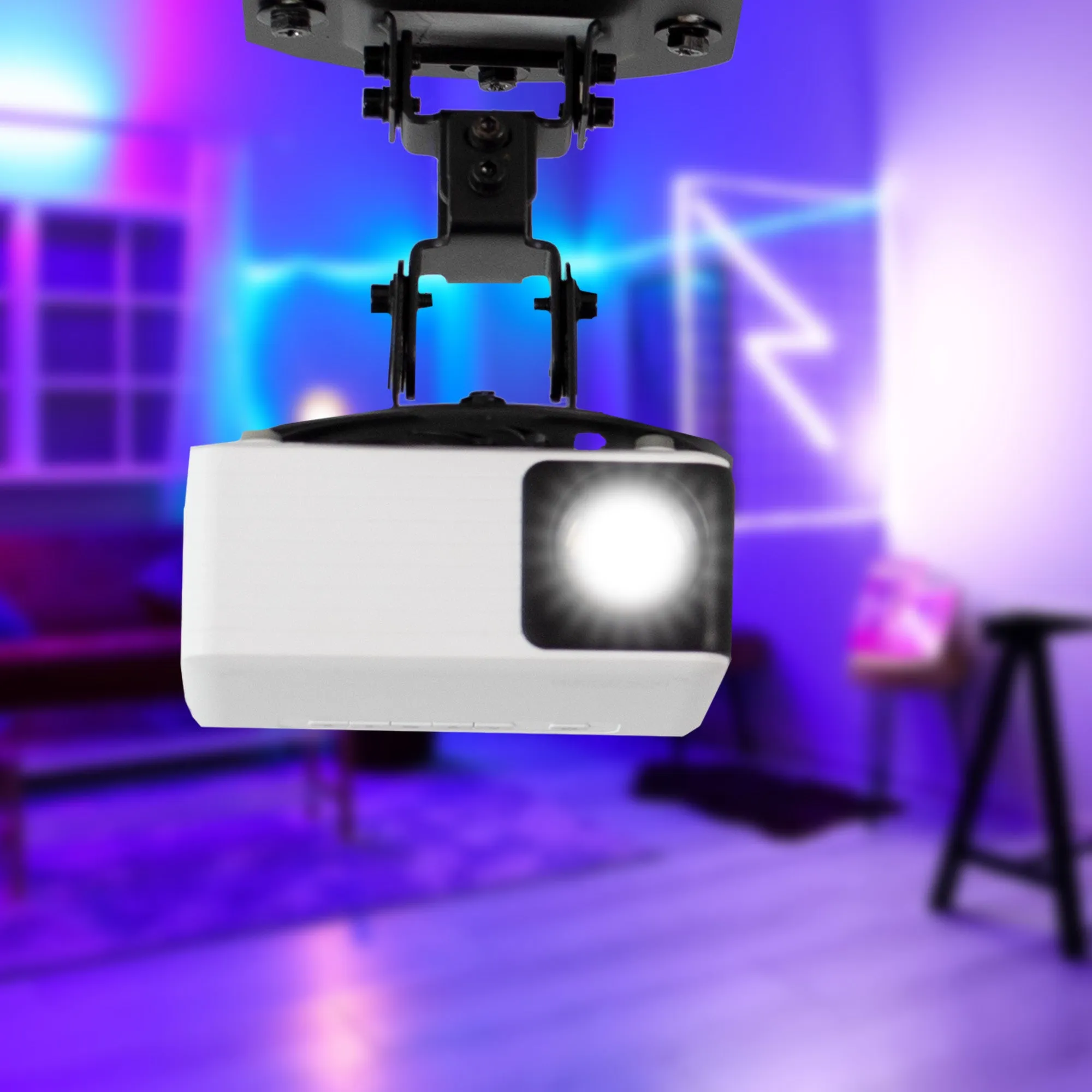 Adjustable Ceiling Mount for Regular and Mini Projectors