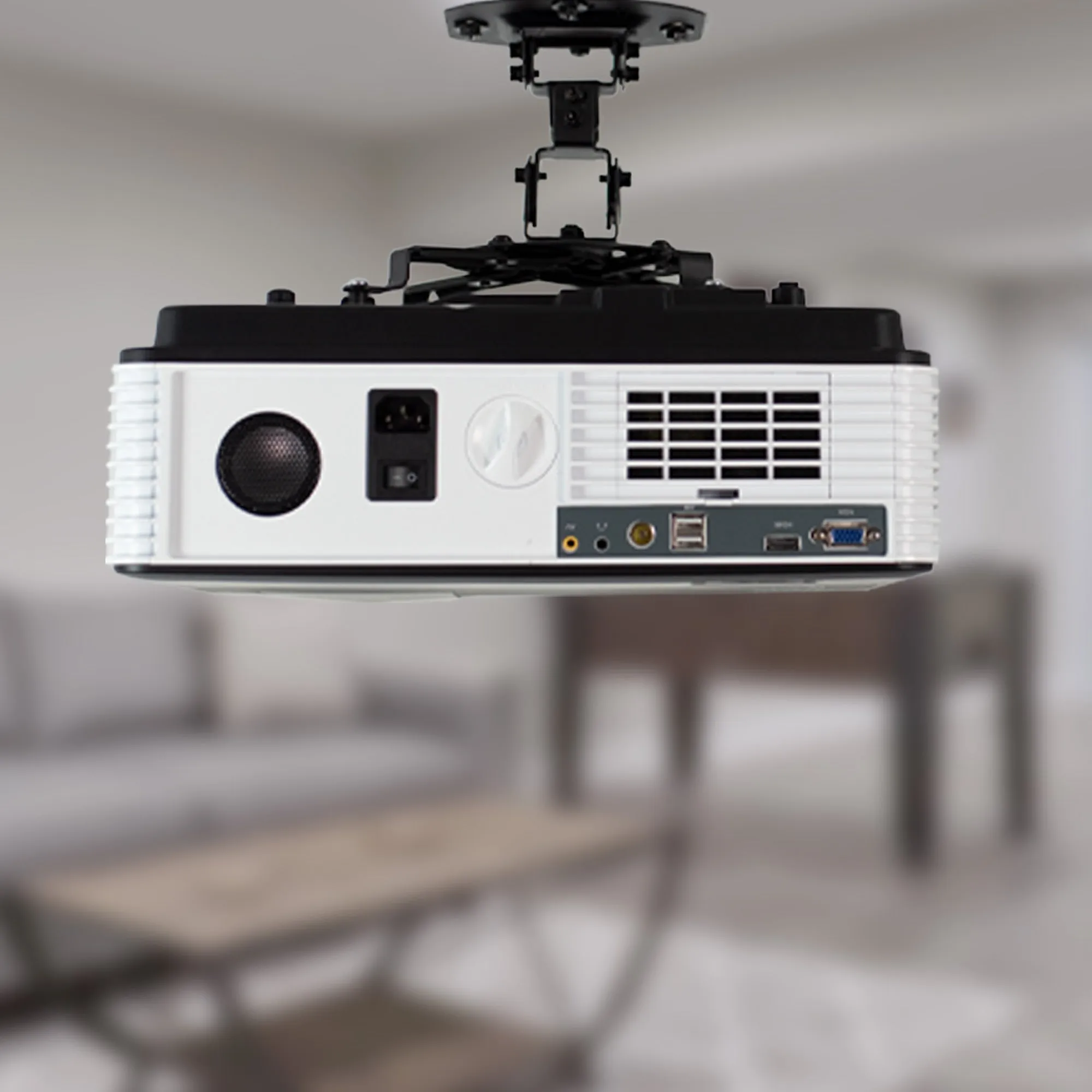 Adjustable Ceiling Mount for Regular and Mini Projectors