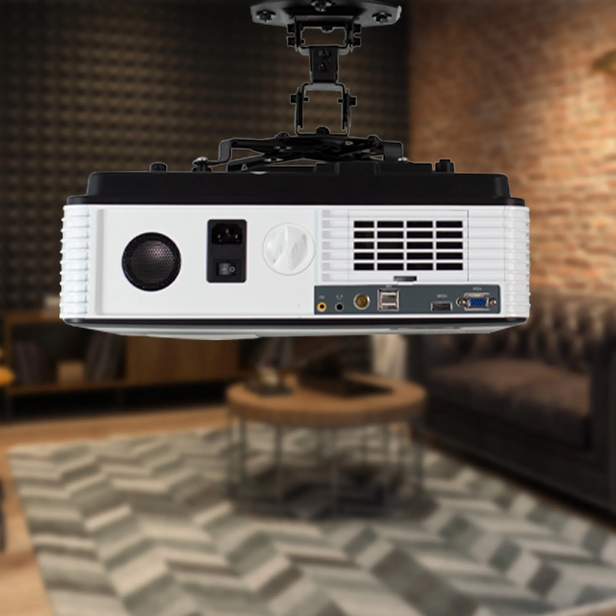 Adjustable Ceiling Mount for Regular and Mini Projectors