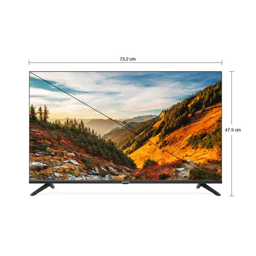 AIWA AS32HDX1 MAGNIFIQ 80 cm (32 inches) HD Ready Smart Google LED TV (Black)  | Powered by Android 11
