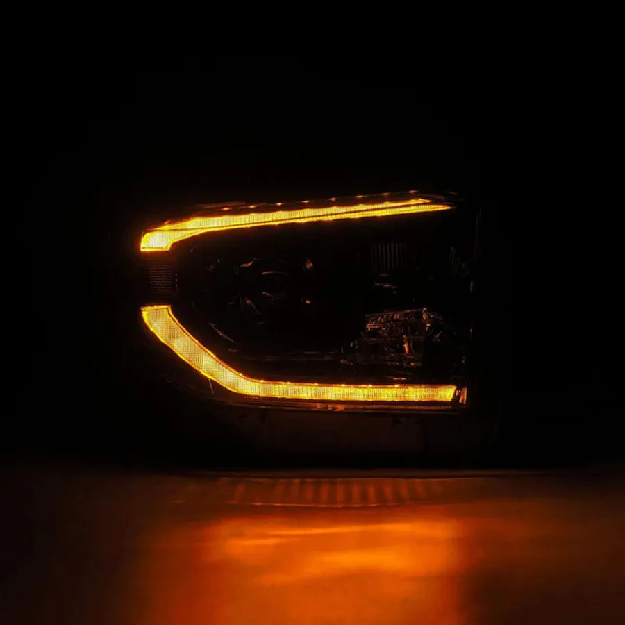 AlphaRex MK II LUXX-Series LED Projector Headlights - Alpha-Black | 2021-2014 Toyota Tundra