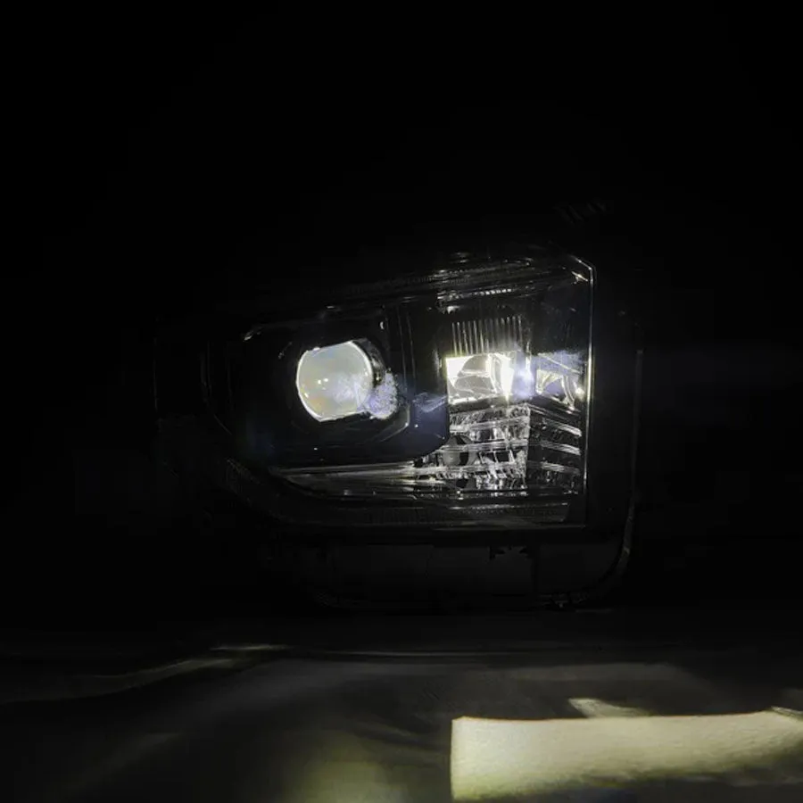 AlphaRex MK II LUXX-Series LED Projector Headlights - Alpha-Black | 2021-2014 Toyota Tundra