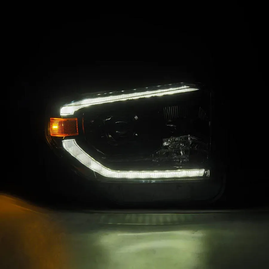 AlphaRex MK II LUXX-Series LED Projector Headlights - Alpha-Black | 2021-2014 Toyota Tundra