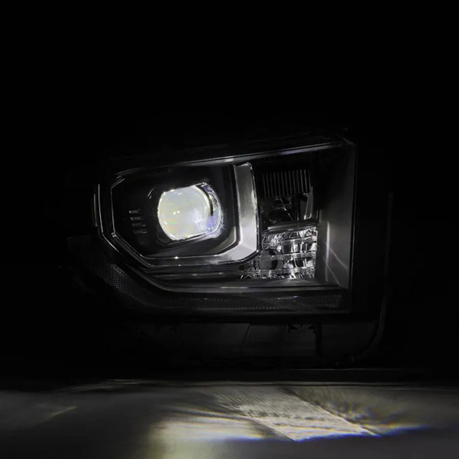 AlphaRex MK II LUXX-Series LED Projector Headlights - Black | 2021-2014 Toyota Tundra