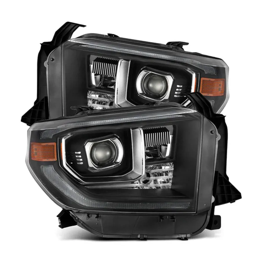 AlphaRex MK II LUXX-Series LED Projector Headlights - Black | 2021-2014 Toyota Tundra