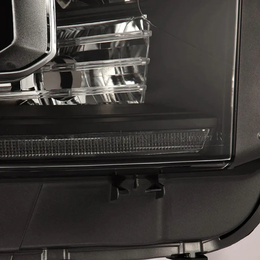 AlphaRex MK II LUXX-Series LED Projector Headlights - Black | 2021-2014 Toyota Tundra