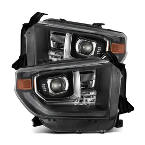AlphaRex MK II LUXX-Series LED Projector Headlights - Black | 2021-2014 Toyota Tundra