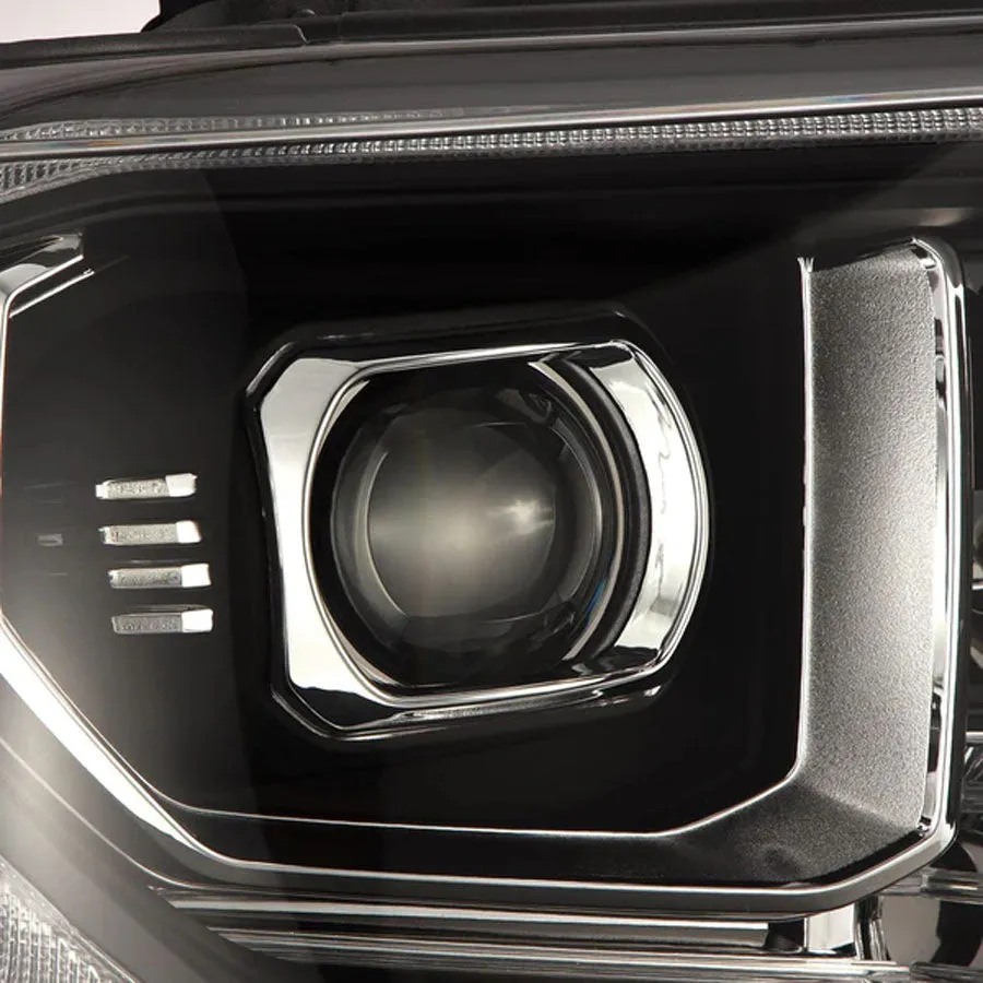 AlphaRex MK II LUXX-Series LED Projector Headlights - Black | 2021-2014 Toyota Tundra