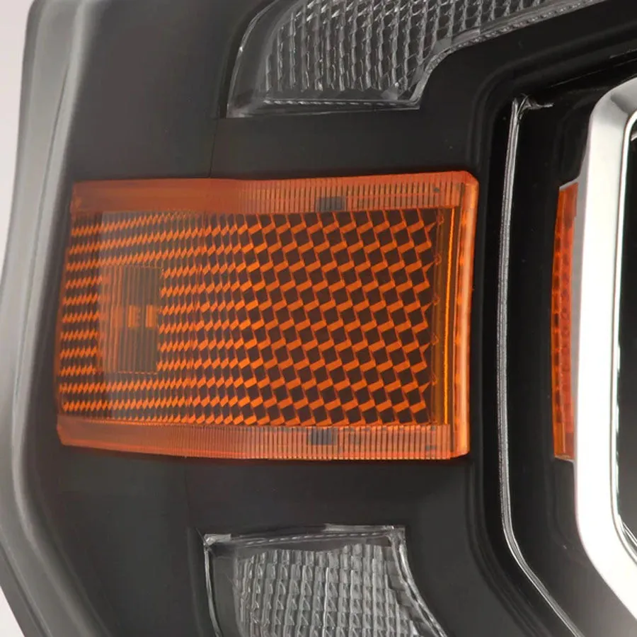 AlphaRex MK II LUXX-Series LED Projector Headlights - Black | 2021-2014 Toyota Tundra