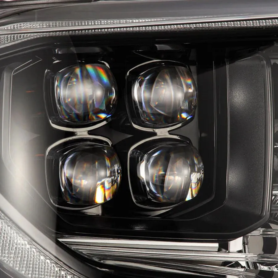 AlphaRex MK II NOVA-Series LED Projector Headlights Alpha-Black | 2021-2014 Toyota Tundra