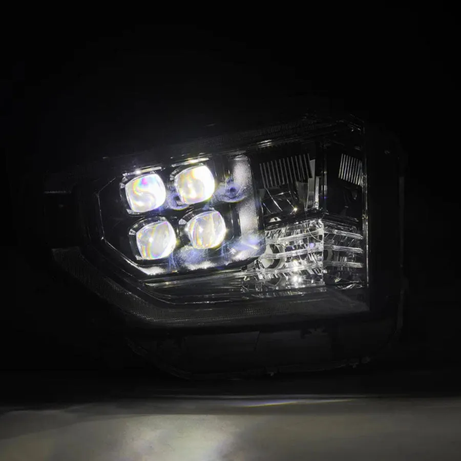 AlphaRex MK II NOVA-Series LED Projector Headlights Alpha-Black | 2021-2014 Toyota Tundra