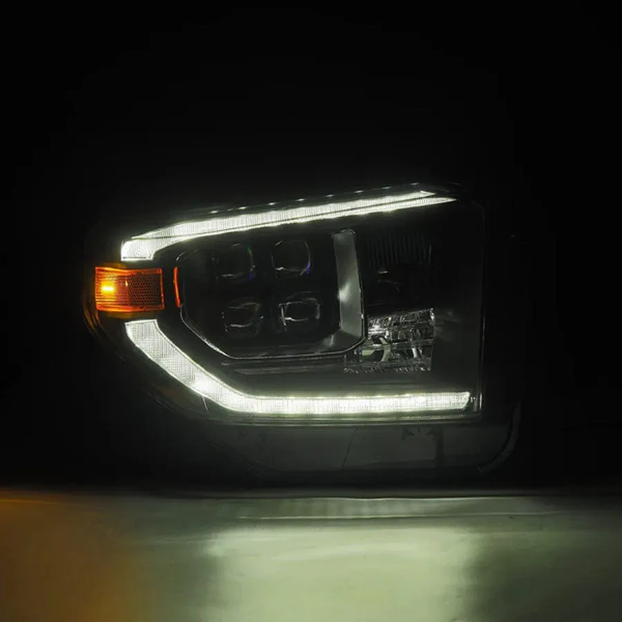 AlphaRex MK II NOVA-Series LED Projector Headlights Alpha-Black | 2021-2014 Toyota Tundra