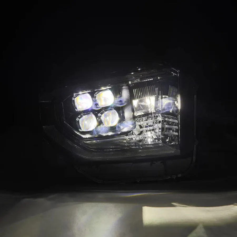 AlphaRex MK II NOVA-Series LED Projector Headlights Alpha-Black | 2021-2014 Toyota Tundra