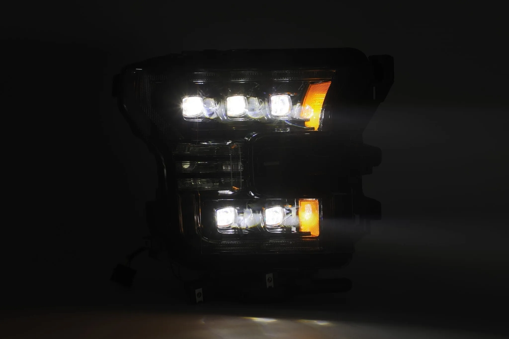 Alpharex NOVA-Series LED Projector Headlights Chrome For Raptor (2017-2020)