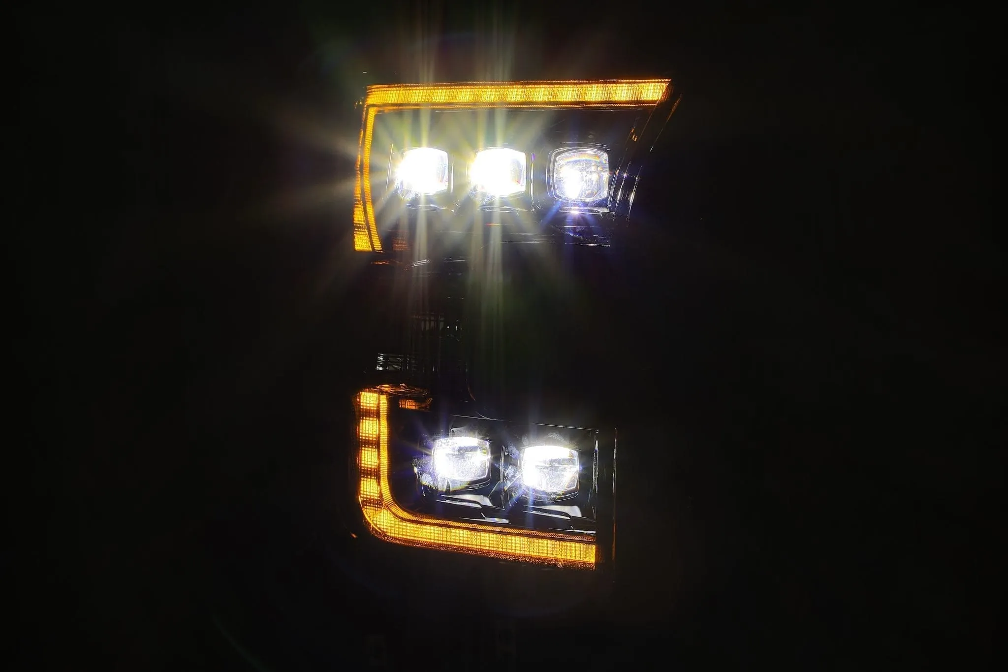 AlphaRex - NOVA Series Projector Headlights - Alpha Black - 2015  F150/Raptor