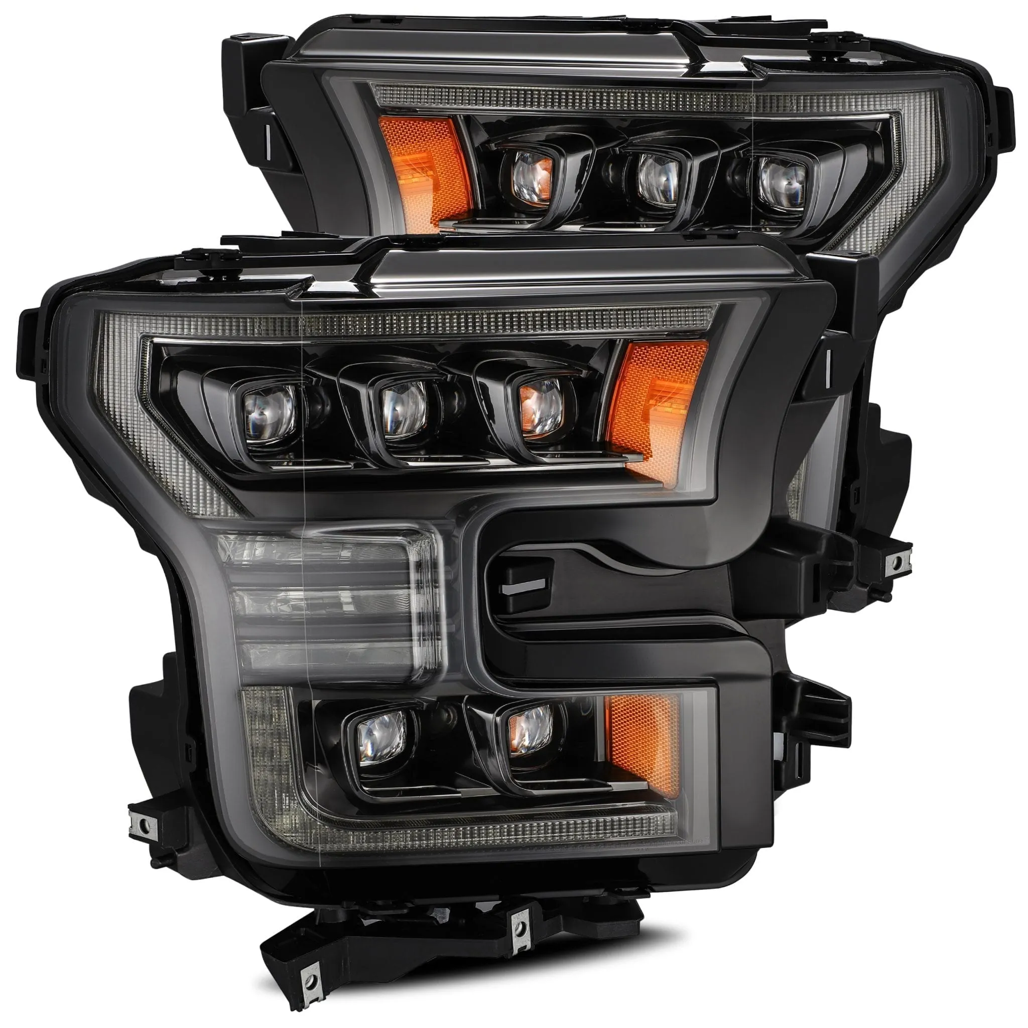 AlphaRex - NOVA Series Projector Headlights - Alpha Black - 2015  F150/Raptor