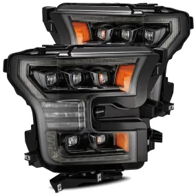 AlphaRex - NOVA Series Projector Headlights - Alpha Black - 2015  F150/Raptor