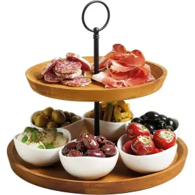 Artesà Appetiser Two Tier Serving Set