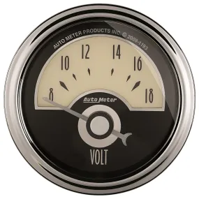 AutoMeter 1191 GAUGE; VOLTMETER; 2 1/16in.; 18V; ELEC; CRUISER AD