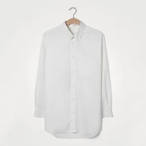 AV KRIM105 Oversized shirt in white