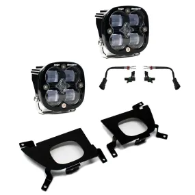 BAJA DESIGNS | Chevy Silverado 2019-2022 & 3500 & 2500 & 1500 HD 2020-2022 Squadron SAE Fog Pocket Light Kit