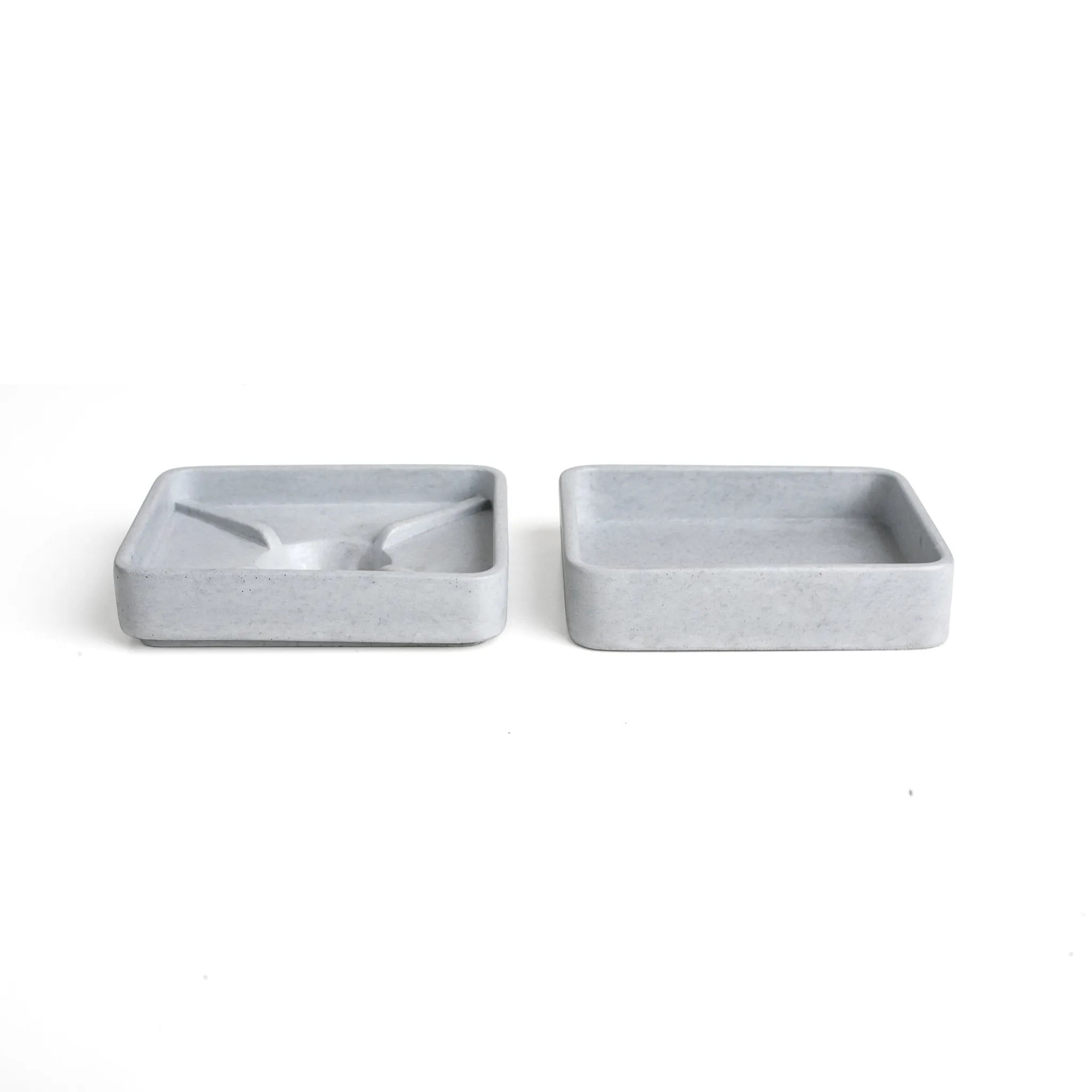 Black Concrete Soap Stand w/ Vegan Soap